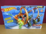 Hot Wheels FTB65 Corkscrew Crash Track Set **brand New**. Fixed Price $54.95.