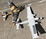 Lot - Cox Sky Cruiser & Air Commander Elec Plane / Jet. Fixed Price $100.10.