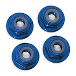 Traxxas 4147X Flanged Wheel Nuts (4) 5MM Aluminum: T-maxx 3.3 Revo E-maxx. Fixed Price $6.00.