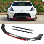 Carbon Red Front Bumper Lip Spoiler Splitter Strut Rods For Nissan 350Z 370Z Gtr. Fixed Price $99.99.