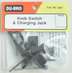 Du-bro Kwik Switch & Charging Jack. Fixed Price $12.32.