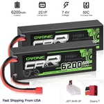 2-PACK 2S 6200MAH Hardcase Lipo Battery 7.4V 50C For 1/10 Th Rc Car Buggyop. Fixed Price $35.99.