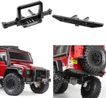 Cnc Alum & Rear Winch Bumper Set Black For TRX-4 1/10 Rc Crawler (front.... Fixed Price $45.84.