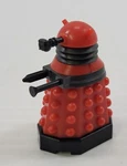 *C3) Doctor Who Character Building Micro Figures Series 1 Red Dalek Drone Bbc. Fixed Price $9.99.