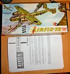 1/72 Airfix Wwii German Dornier DO17Z Bomber Plastic Model Kit Complete. Fixed Price $22.99.