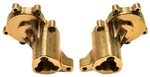 Nhx Rc Brass Rear Hub Inner Portal Housing Set : Redcat GEN8. Fixed Price $34.95.