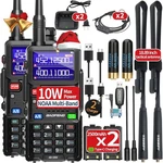 Baofeng Ham AR-5RM 10W Handheld Gmrs Radios Long Range Rechargeable Tactic. Fixed Price $88.99.
