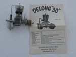 Super Motors Delong 30 Gas/nitro Spark Ignition Model Airplane Engine, Fuel Tank. Fixed Price $264.99.