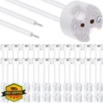 Dkardu 20X MR16 Lamp Socket GU5.3 GU6.35 Ceramic Connector Base Holder. Fixed Price $20.00.