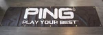 Ping Banner Flag Black Big 2X8 Feet Golfer Course Pro Shop Clubs. Fixed Price $16.10.