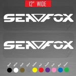 12" Sea Fox Boats Outboard Motor Marine Decals Vinyl Stickers Pair Set Of. Fixed Price $23.99.