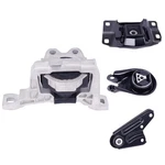 Mazda 3 Engine & Transmission Mount Set 2004-2009 2.0L L4 4PCS Replacement. Fixed Price $101.36.
