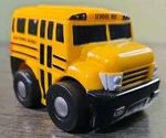Kid Galaxy School Bus. Short Bus, Public Transportation. Pull Back Collectible. Fixed Price $11.99.