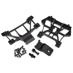 Traxxas E-revo 2.0 Front & Rear Body Mounts With Hardware TRA8615. Fixed Price $12.00.