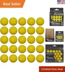 Ultimate 25-ROUND Nerf Rival Refill Pack Compatible With All Blasters. Fixed Price $16.99.