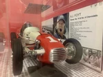 A.j. Foyt Gallery W/ Large 1/12 Scale, Bowes Seal Fast Special, 1962 Dirt Champ. Fixed Price $264.00.