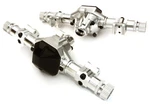 Integy Aluminum Axle (2) Housings W/ Diff Covers : SCX10 Ii OBM-1343SILVERBLACK. Fixed Price $94.95.