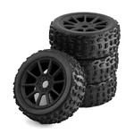 Front & Rear 17MM Hex Tires Wheels For 1/8 Losi 8IGHT Buggy Black #3. Fixed Price $35.09.