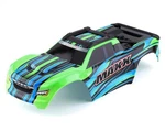 Traxxas V1 Maxx Pre-painted Monster Truck Body (green) TRA8911G. Fixed Price $69.95.