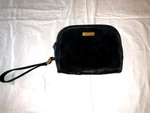 St. John Nylon Cosmetic Pouch Wristlet Black. Fixed Price $15.00.