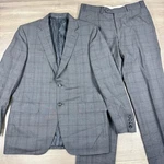 Canali Exclusive Super 150 100% Wool Italian Suit Jacket & Trousers Men 40R. Fixed Price $399.95.