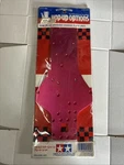 Tamiya Hop-up Options 53180 TR-15T Anodized Chassis Plate (red). Fixed Price $75.00.