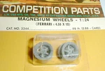 Cox Ferrari Front Mag Wheels #9410 Vintage Pair 1/24 Original Nos. Fixed Price $11.57.
