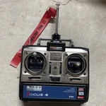 Hitec Focus 4 Remote Digital Proportional Radio Control No Battery Cover. Fixed Price $24.98.