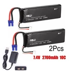 2X Hubsan Rc Drone Lipo Battery 7.4V 2700MAH H501S-14 For H501C Pro. Fixed Price $29.99.