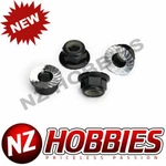 Traxxas 8447A Nuts 5MM Flanged Nylon Locking (aluminum Black) (4). Fixed Price $10.00.