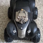 Ridemakerz Remote-controlled Black Car With Transmitter, Battery, Charger, Key. Fixed Price $66.00.