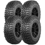 (qty 4) LT285/75R16 Mickey Thompson Baja Boss M/t 126Q Lrc Black Wall Tires. Fixed Price $1100.96.
