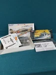 Two Wwii Model Kits! Uss Ward + Hawker Hurricane - Ready To Make & Sealed!. Fixed Price $39.99.