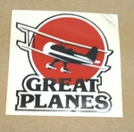 Great Planes Aircraft Sticker Vintage Logo Airplane Decal Rare Hobbico New!. Fixed Price $8.95.