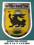 Terlingua Racing Team Foil Sticker Decal - Vintage Road Mustang. Fixed Price $11.50.