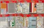 Gofer 11001- 12006 Street, Race, Drag Car + Pu Truck Decal Sheets 1/24 And 25TH. Fixed Price $8.25.