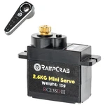 Rampcrab Steering Servo With Horn For AX24 SCX24 Rc Car, 1-SET, Black. Fixed Price $24.78.
