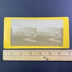 Calton Hill Fire Disaster Edinburgh Scotland Stereoview Antique C1863 Y10913. Fixed Price $49.99.