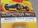 Cox Competition Parts # 9210 (brm - Front) Nos 1:24 Magnesium Wheels Rare. Fixed Price $10.84.