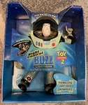 Vintage 2000 Mattel Toy Story Night Control Buzz Lightyear Figure New Box Nib. Fixed Price $400.00.