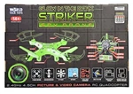 World Tech Toys Glow In The Dark Striker Spy Drone, Quadcopter For Ages 14+. Fixed Price $30.00.