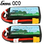 2X Gens Ace Adventure Hv 4300MAH 11.4V 60C 3S Lipo Rc Crawler Battery XT60 Plug. Fixed Price $118.95.