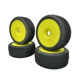 Vp-pro Strike Evo Tires On 1/8 Yellow Buggy Wheels, 17MM. Fixed Price $35.00.