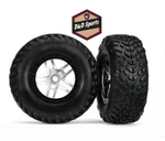 Traxxas 5975X -S1 Compound Off Road Tires (2), Chrome Wheels (slayer Pro). Fixed Price $24.95.