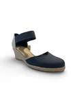 St. John Bay Memory Foam Wedges Lamesa Navy Size 11, Damaged Box. Fixed Price $35.00.