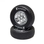 Losi LOS-2418 Front Tire Set, Mounted Hard (2) For 22S Sprint. Fixed Price $35.99.