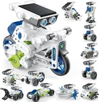 12-IN-1 Stem Robot Kit Toys For Kids 8-12 12-16, Diy Building Educational. Fixed Price $37.00.