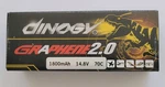 Dinogy Graphene 2.0 4S-LIPO Battery 1800MAH-14.8V-70C (pkge. Of Units). Fixed Price $79.00.
