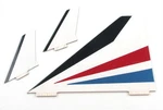 Tail Unit Jet Mirage DF45 Model Aircraft Spare Part Kyosho 10115-13. Fixed Price $23.53.