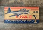 1947 Cleveland -tether Topper Iii Model Airplane Kit- Signed By Edward Packard. Fixed Price $85.00.